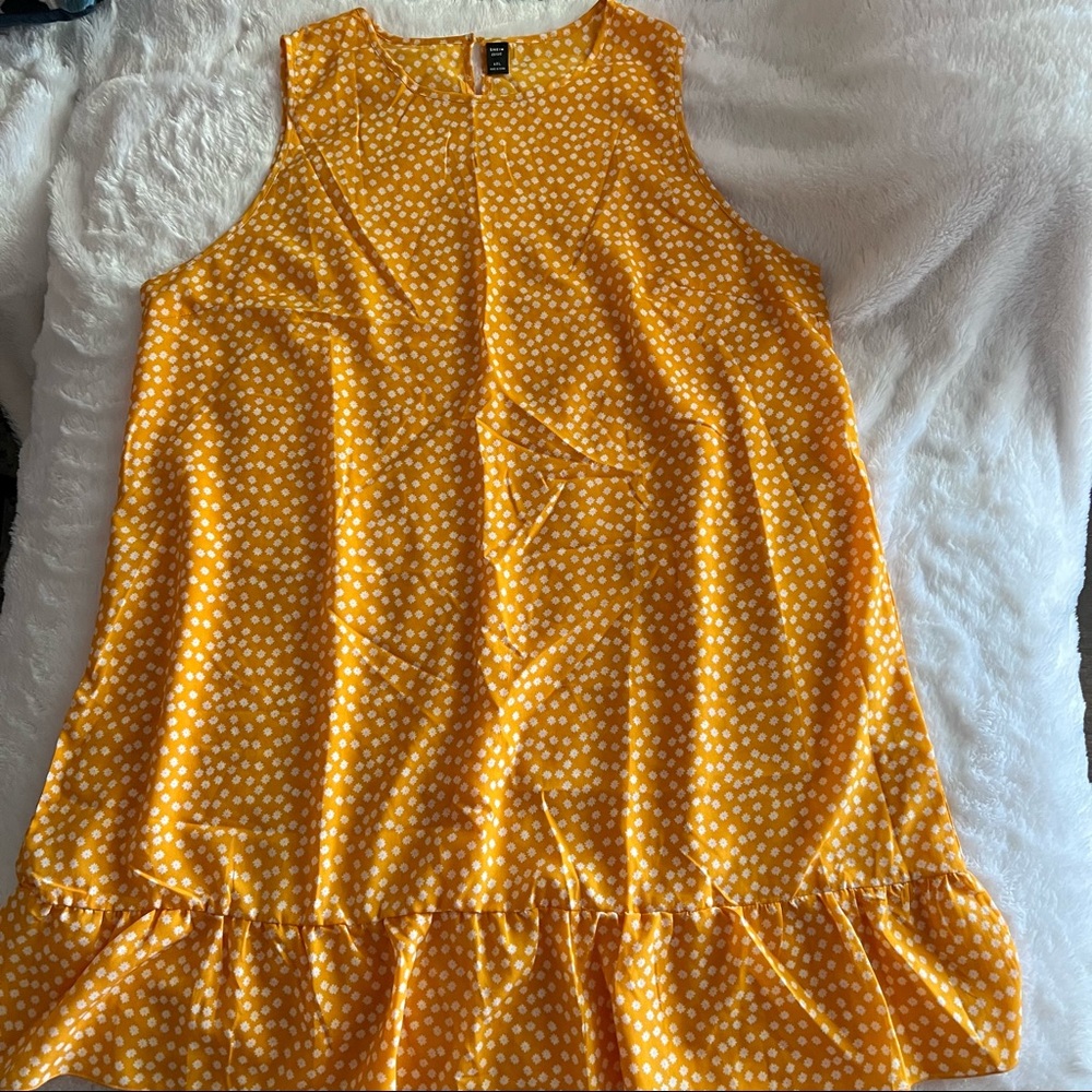Yellow Floral Sundress